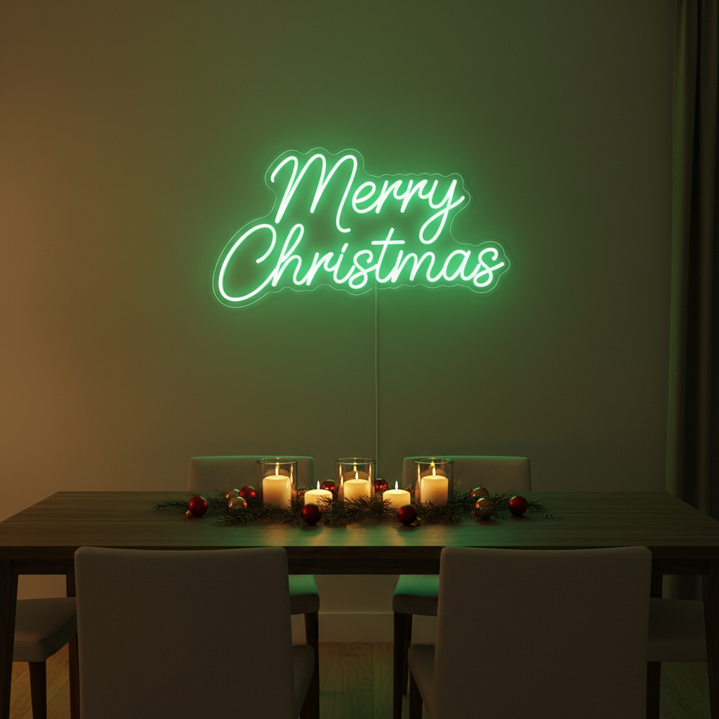 Merry Christmas LED Neon Sign