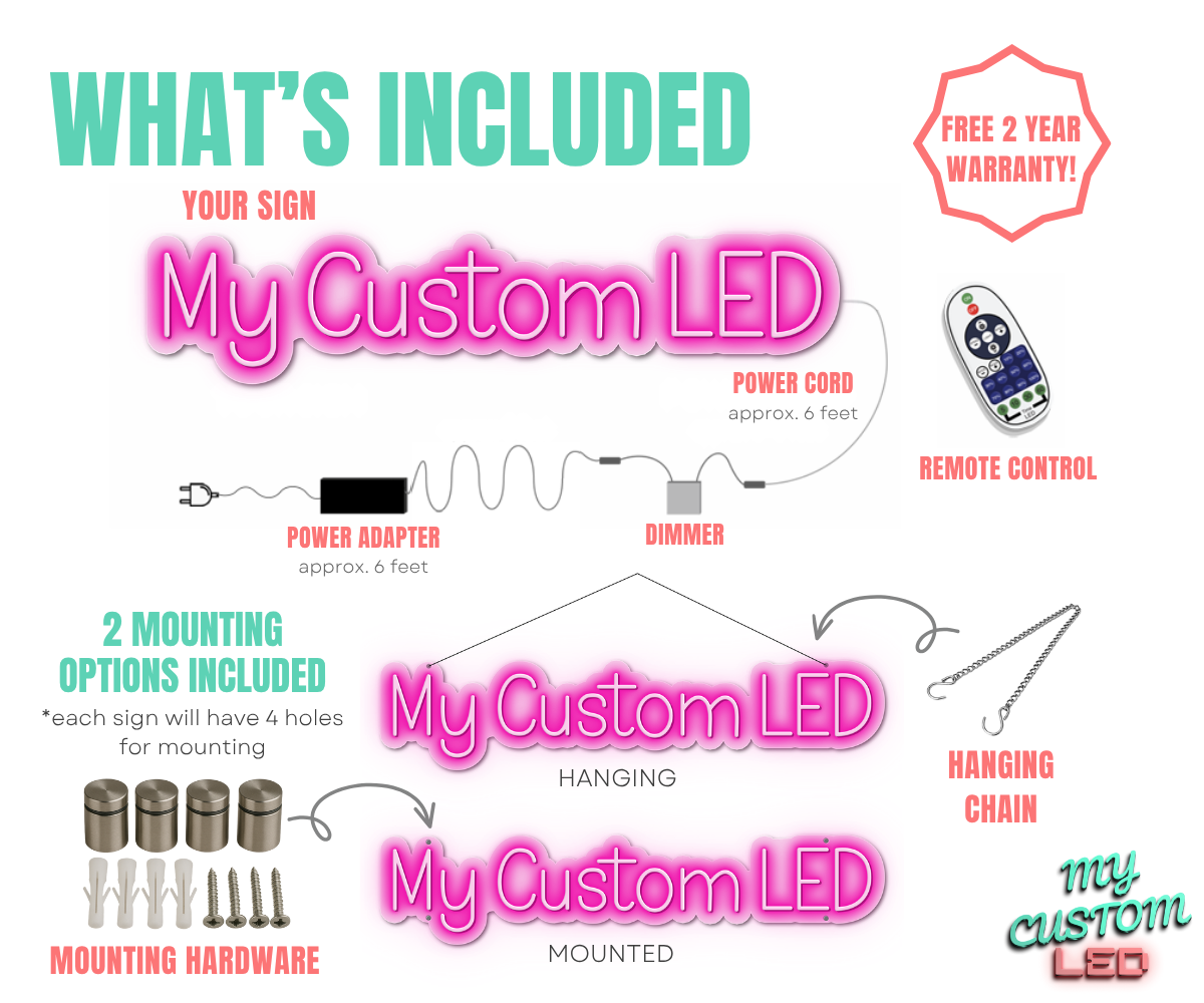 BBQ LED Neon Sign