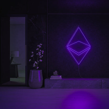 Ethereum Neon LED Sign