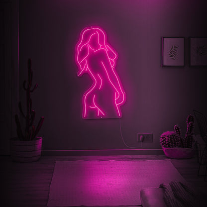 Women Body LED Neon Sign