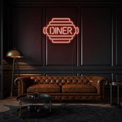 Vintage Style Diner LED Neon Sign